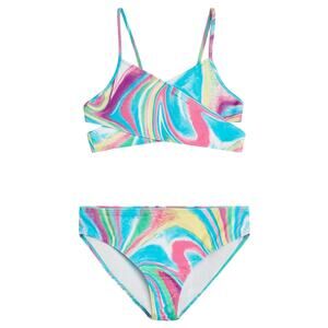 Kanu Surf Girls  Beach Sport Wrap Around Bikini 2-Piece Swimsuit Size 10 US